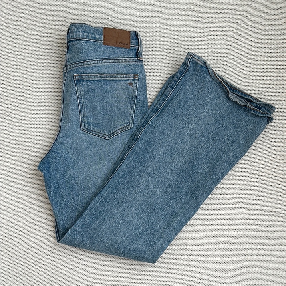 Madewell Light Blue Wide Leg Jeans